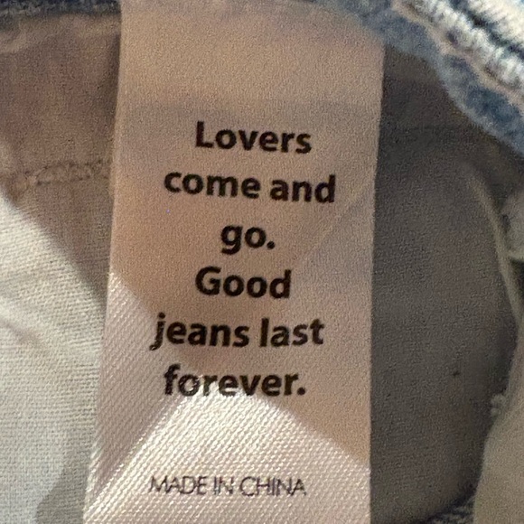 PacSun Patch Denim Mom Shorts Women's Sz 23 - Picture 5 of 9